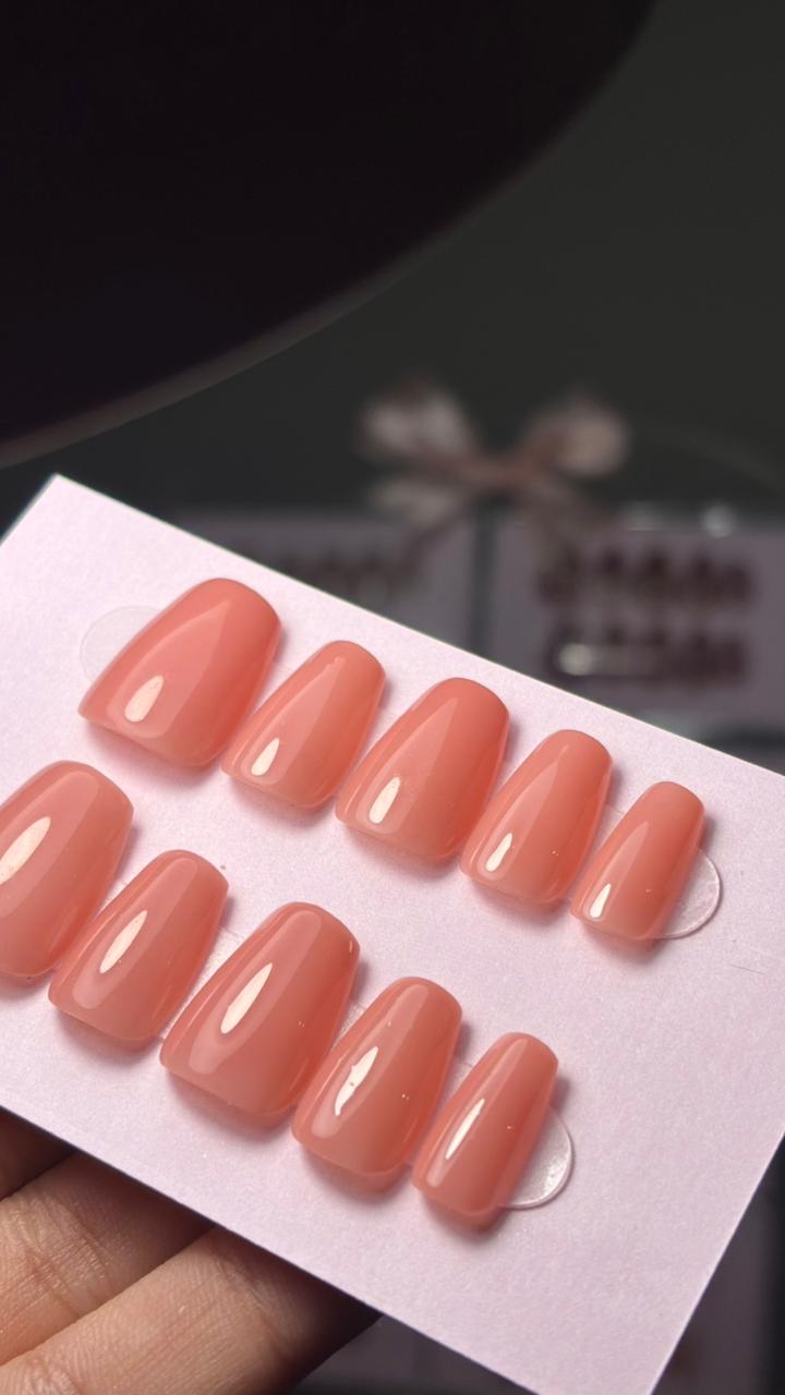 Pinky clean tips (medium ballerina)